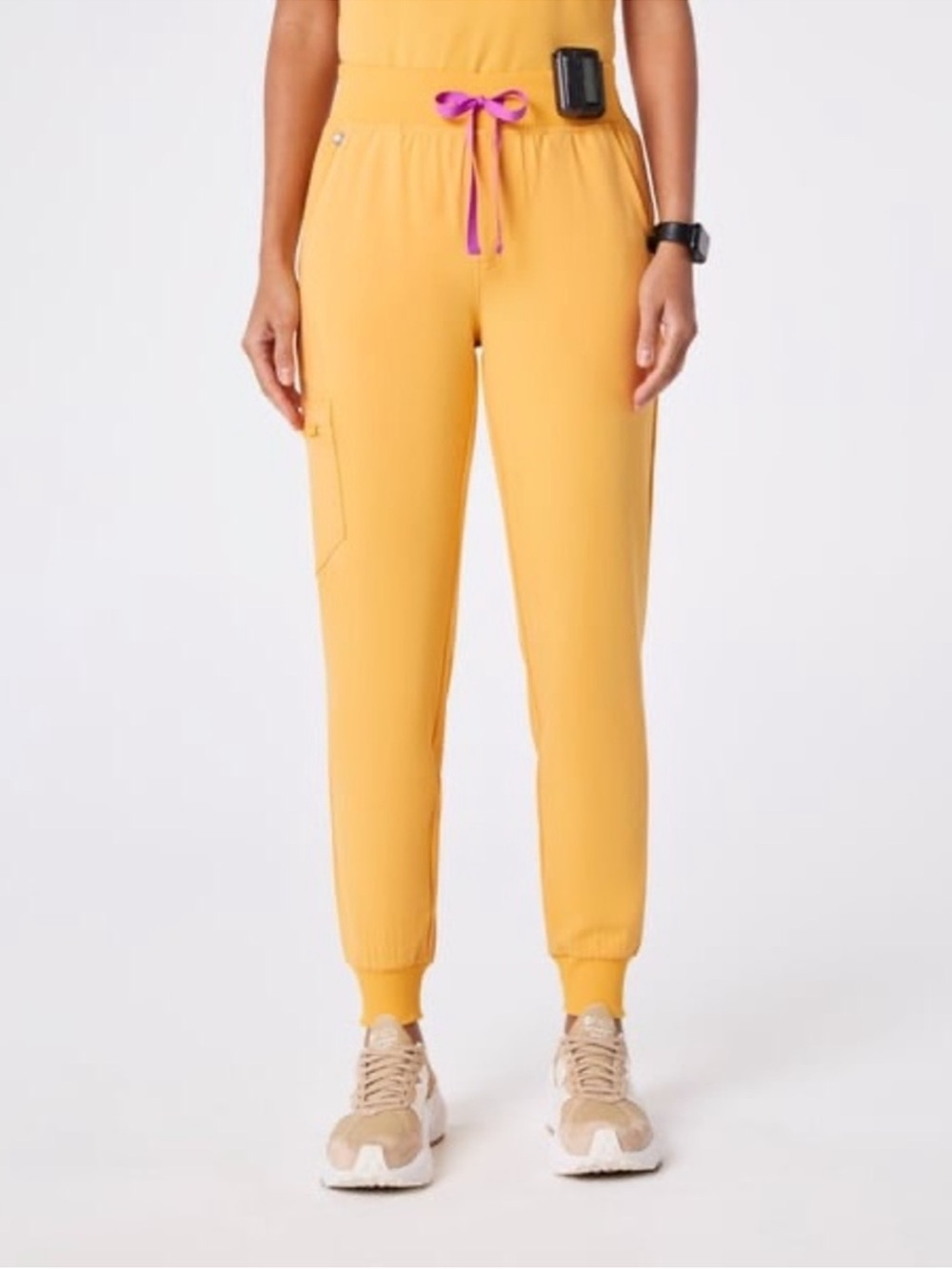 Figs Yola High Rise Dandelion Yellow MP